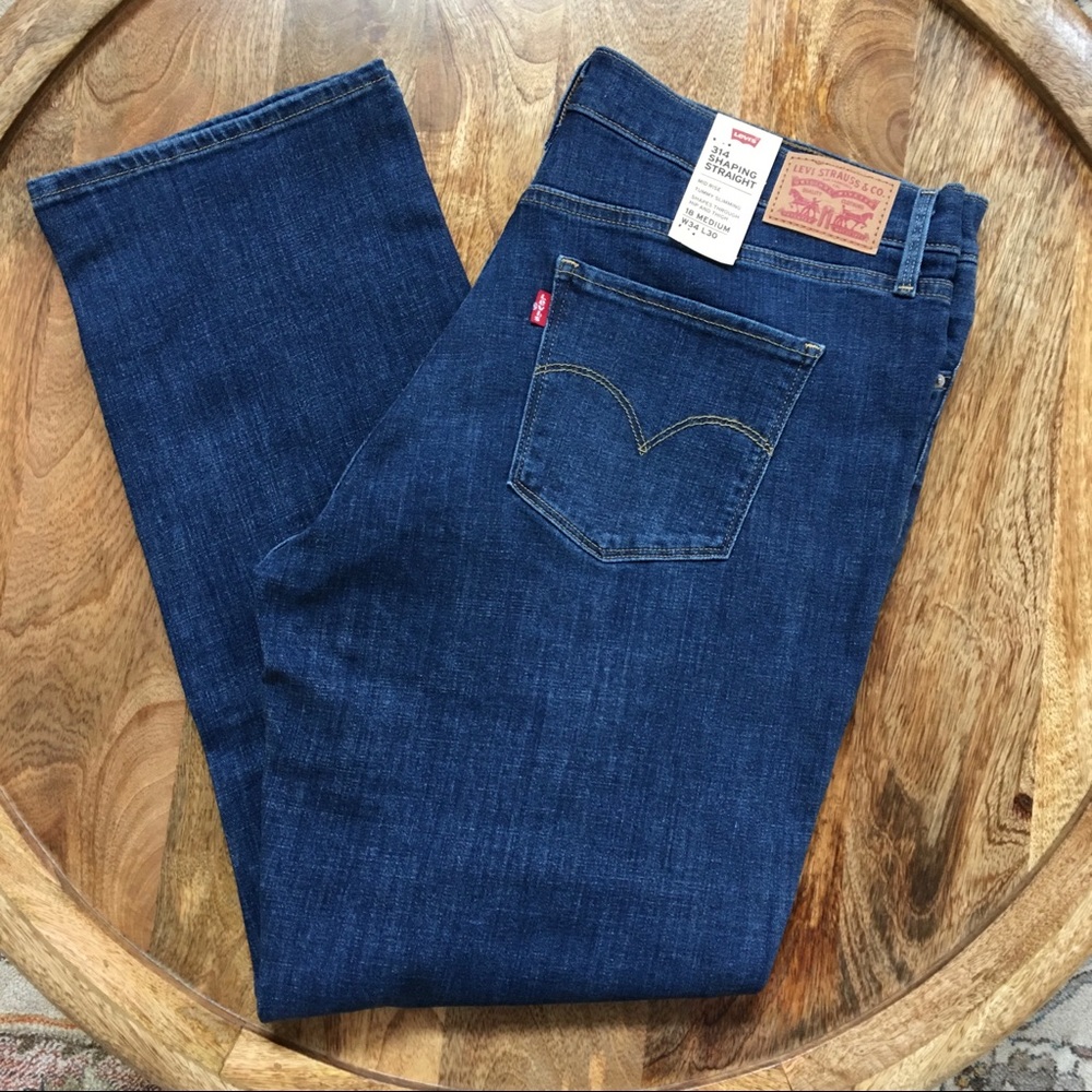 Levis 314 Shaping Straight Jeans